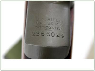 Winchester US Rifle M1 Garand 30 Cal 30-06 WWII Dec 1943 Rifle Exc - Image 4 of 4