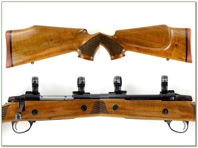 Sako AV Deluxe 338 Win Mag Finland Made w 24.5” Barrel and Rings - Image 2 of 4