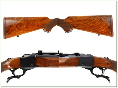 Ruger No. 1 25-06 Pre Warning Red Pad 26” Rifle w Rings 1977 Excellent Wood Figure - Image 2 of 4