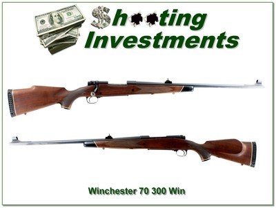 Winchester Model 70 Blacktip 300 Win Mag 24” Rifle 1982 Excellent - Image 1 of 4