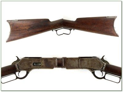 Winchester Model 1876 45-60 Win 28” Rifle 1883 Made - Image 2 of 4