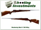 Weatherby Mark V Deluxe 300 Wby Mag 24” Rifle - Image 1 of 4