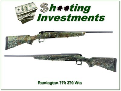 Remington Model 770 Whitetail Pro 270 Win Camo 22” Rifle - Image 1 of 4