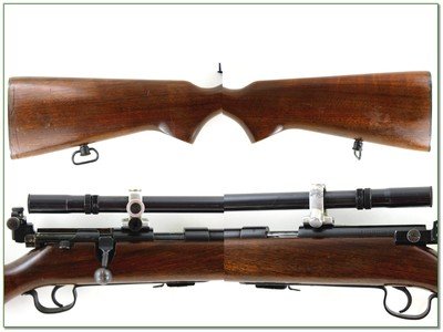 Vintage Stevens 416 Bolt Action Target 22 LR with 10X Unertl scope - Image 2 of 4
