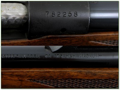 Winchester Model 70 375 H&H Red Letter 24” Rifle 1965 Excellent - Image 4 of 4
