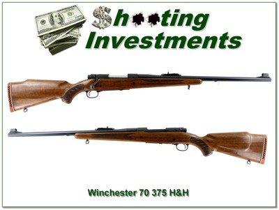 Winchester Model 70 375 H&H Red Letter 24” Rifle 1965 Excellent - Image 1 of 4