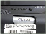 Rock Island Armory M1911 A1 45 ACP Rock Ultra CS Tact II 3.5” Pistol NNIB - Image 4 of 4