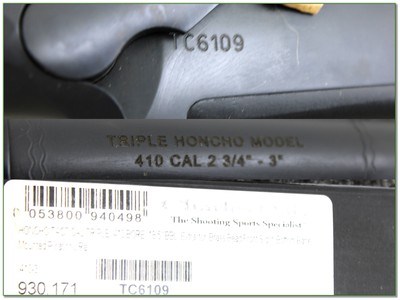 Charles Daly Honcho Tactical Triple Barrel 410 Ga 18.5” Shotgun NIB - Image 4 of 4