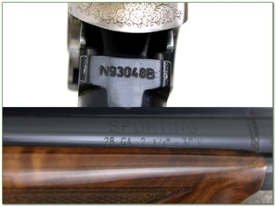 Beretta S 687 EL Gold Pigeon II 28 Ga 30” O/U Shotgun w Case and Chokes - Image 4 of 4