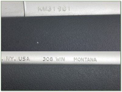 Kimber Montana Model 84M 308 Win Stainless 22” Rifle Like New - Image 4 of 4