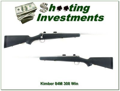 Kimber Montana Model 84M 308 Win Stainless 22” Rifle Like New - Image 1 of 4