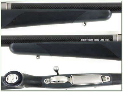 Sako V Stainless 340 Wby Mag w 26” Carbon Christensen Barrel - Image 3 of 4
