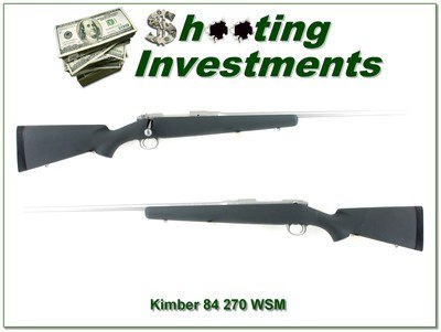 Kimber Model 8400 Montana Stainless Kevlar 270 WSM 24” Rifle - Image 1 of 4