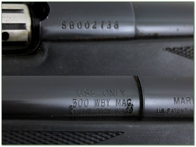 Weatherby Mark V Synthetic 300 Wby Mag 24” Threaded Rifle - Image 4 of 4