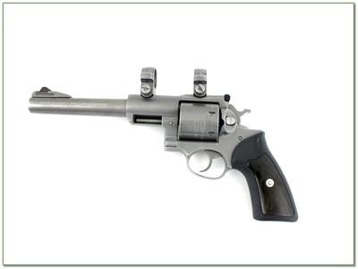 Ruger Super Redhawk 454 Casull Target Grey 7.5” Revolver w Case and Rings - Image 2 of 4