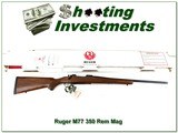 Ruger M77 Mark II 350 Rem Mag 22” NIB Unfired w Rings 2007 Rare - Image 1 of 4
