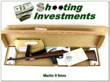 Marlin Model 9 9mm 16.5” Carbine JM Unfired NIB Serial Number 15 Collector!! - Image 1 of 4