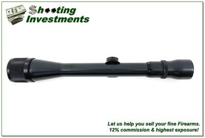 Vintage Weaver V9 3-9x Steel USA Rifle Scope w AO and Rare Fine Target Dot Reticle - Image 1 of 4