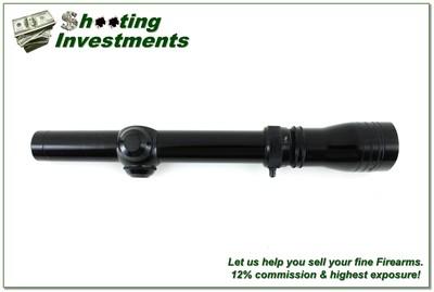 Vintage Redfield Widefield 1 3/4-5x Gloss USA Rifle Scope w Duplex Reticle - Image 3 of 4