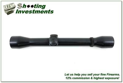 Vintage Weaver Marksman 4x USA Steel Rifle Scope w Fine Reticle - Image 2 of 4
