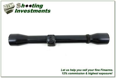Vintage Weaver Marksman 4x USA Steel Rifle Scope w Fine Reticle - Image 3 of 4
