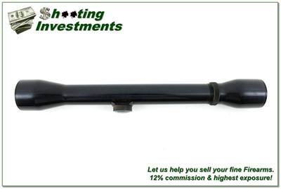 Vintage Weaver Marksman 4x USA Steel Rifle Scope w Fine Reticle - Image 4 of 4