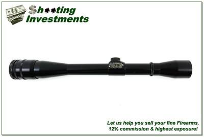 Vintage Lyman All American Perma Center 10x Gloss Rifle Scope w AO and Fine Reticle Excellent - Image 1 of 4
