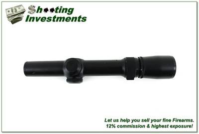 Weaver 1-3x20mm Matte Japan Rifle Scope w Duplex Reticle Excellent - Image 3 of 4