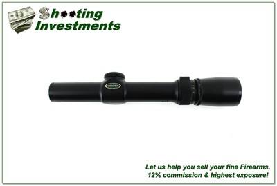 Weaver 1-3x20mm Matte Japan Rifle Scope w Duplex Reticle Excellent - Image 1 of 4