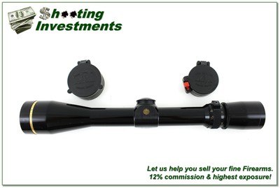 Leupold Vari-X III 3.5-10x Gloss Rifle Scope w Cover and Duplex Reticle Excellent - Image 1 of 4
