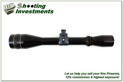 Leupold 3-9x Gloss Rifle Scope w AO, Target Turret Caps, and Duplex Reticle - Image 2 of 4