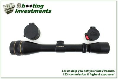 Leupold VX-II 4-12x Matte Rifle Scope w AO, Covers, and Rare Mil Dot Reticle Excellent - Image 1 of 4