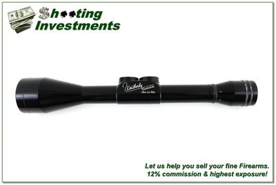 Vintage Weatherby Variable 2 3/4x-10x Gloss German Rifle Scope w Fine Reticle - Image 1 of 4