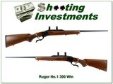 Ruger No. 1 B Standard 300 Win Mag 26” Rifle w Rings 2001 - Image 1 of 4