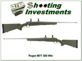 Ruger M77 Hawkeye 300 Win Mag All Weather Houge Factory 24” 2014 - Image 1 of 4