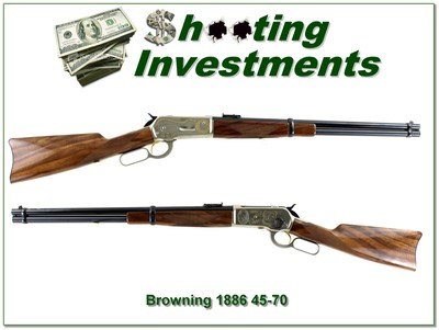 Browning 1886 45-70 National Forests Centennial 1991 22” Rifle Appears Unfired - Image 1 of 4