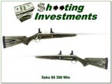Sako Model 85 L Grey Wolf 300 Win Mag Laminate Stainless 24” Rifle Excellent - Image 1 of 4