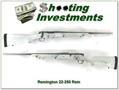 Remington 700 Stainless Fluted 22-250 Rem - Image 1 of 4