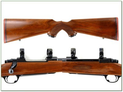 Ruger M77 7mm Rem Mag Red Pad 24” Rifle w Rings 1983 - Image 2 of 4