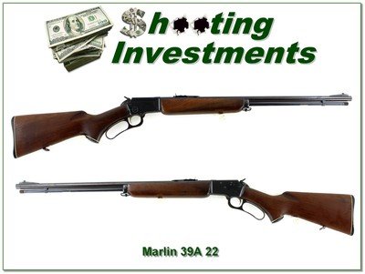 Marlin Golden 39A 22 LR 24” Lever Rifle JM Marked 1958 - Image 1 of 4