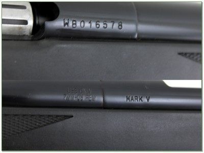 Weatherby Mark V 7mm-08 Rem Synthetic 20” Lightweight Rifle Excellent - Image 4 of 4