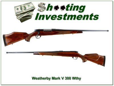 Weatherby Mark V Custom Shop 300 Wby Mag Early German 24” 1961 - Image 1 of 4