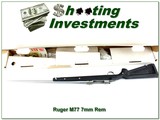 Ruger M77 Mark II 7mm Rem Mag Skeleton Stainless Zytel 24” ANIB 1994 - Image 1 of 4