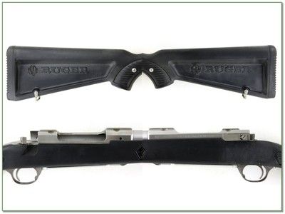 Ruger M77 Mark II 7mm Rem Mag Skeleton Stainless Zytel 24” ANIB 1994 - Image 2 of 4