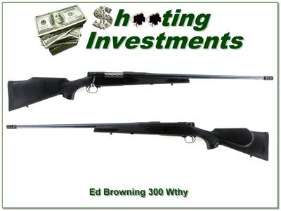 Ed Brown Custom Bushveld 300 Wby Mag 27” Rifle w Muzzlebrake - Image 1 of 4