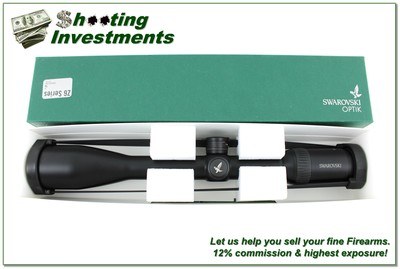 Swarovski Z6 5-30x50mm P HD BT L 4W 30mm Rifle Scope w Covers LNIB - Image 1 of 5