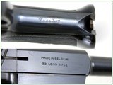 Browning Nomad 22 LR 4.5” Semi Auto Pistol Belgium 1967 Excellent - Image 4 of 4