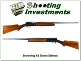 Browning A5 Sweet Sixteen 16 Ga Belgium 28” Mod VR 1962 Shotgun Excellent - Image 1 of 4