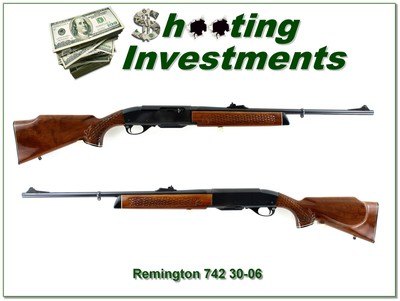Remington Model 742 Woodmaster 30-06 22” Basketweave Rifle 1978 - Image 1 of 4