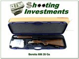 Beretta 686 Silver Pigeon 20 Ga 30” w Box, Case, and Chokes Excellent - Image 1 of 4